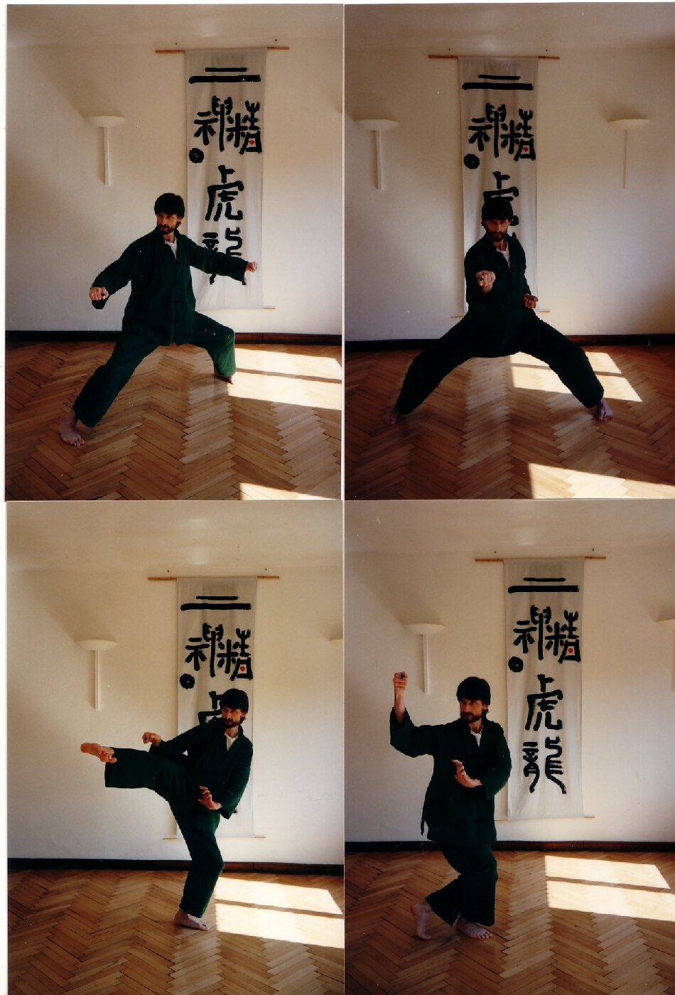 Drachenstil - Bilder aus der Langen Form. 80ger Jahre, Tao-Chi Dojo Mülheim Timmerhell
