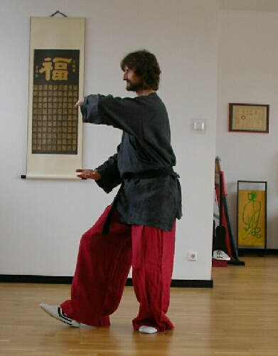 Tai-Chi Wu Xing Gong, eine Bewegungsform in 28 Bildern