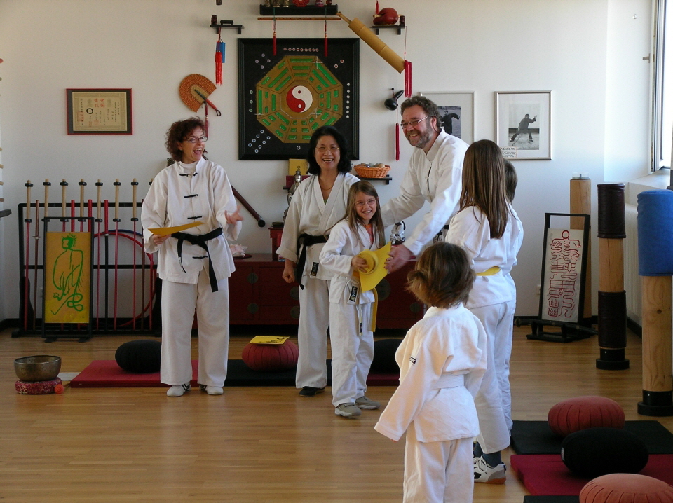 Kinder Kung-Fu, Jahrespr�fung 2007