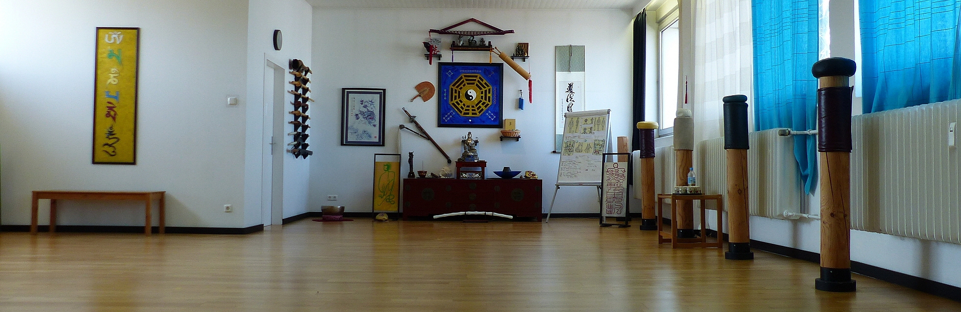 Tao-Chi Duisburg, bungsraum des Dojo 2022-Maerz-21 (1220259) 1960x656