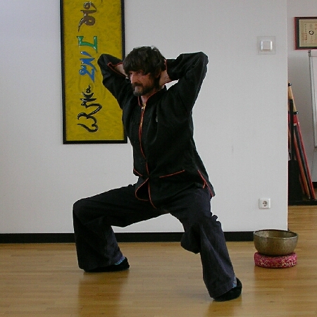 Shaolin Nei-Kung  der Wind bewegt die Lotusbl�tter,  innere �bungen der Shaolin-Schule