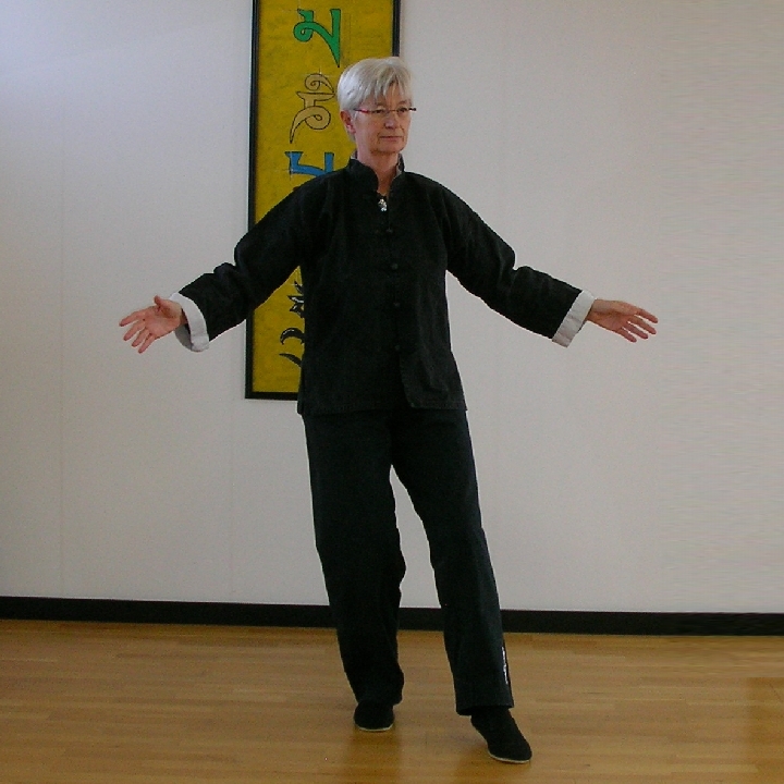 Das Spiel des Kranichs aus dem Spiel der 5 Tiere  des Qigong Yangsheng nach Prof. Jiao Guorui