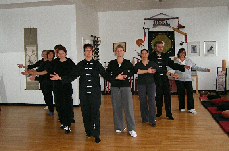 Qigong Yangsheng, das Spiel des Kranichs mit Anne Bolten im Tao-Chi Duisburg